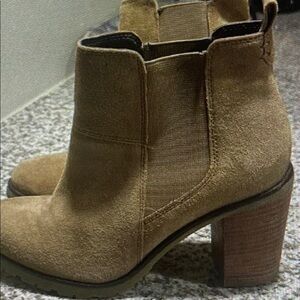 Crevo Tan Ankle Boots